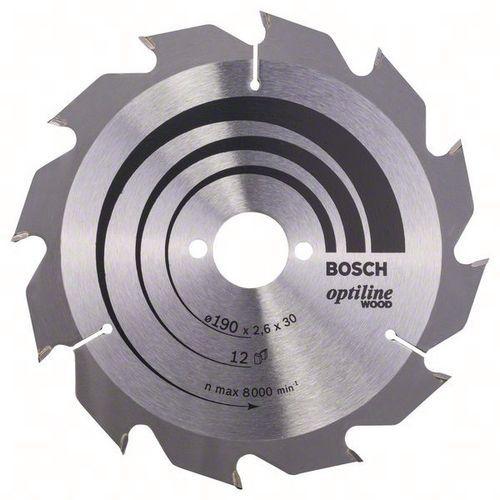 BOSCH 1 OPTILINE WOOD POUR SCIES CIRCULAIRES PORTATIVES