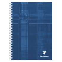 CAHIER RELIURE INTÉGRALE A4 180 PAGES QUADRILLÉ 4X4 COULEUR ALÉATOIRE - ASSORTIS - LOT DE 5