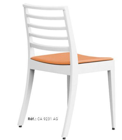 Chaise de restaurant 9231 - assise standard - 85 cm de hauteur totale - 4,7 kg_0