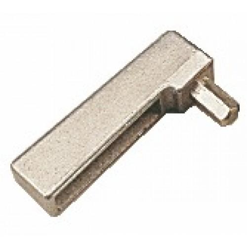 CLÉ POUR VERROUILLEUR DE FERRURE M6/4 POUR OSCILLO-BATTANTS BOIS CONTRE COUDÉ JEU DE 4 MM, RECOUVREMENT DE 15 MM FERCO