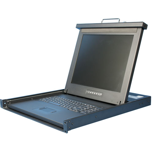 Console écran rack 1U - KVM 16 ports - Compacte et compatible multi-plateformes PS/2 et USB_0