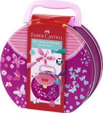 FABER-CASTELL FEUTRE CONNECTOR PEN, MALLETTE DE 33 - LOT DE 2