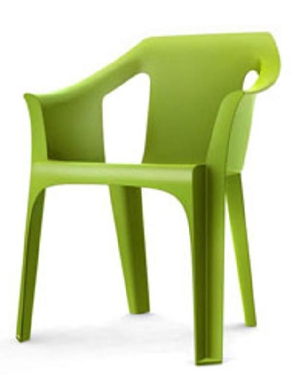 Fauteuil look - châssis en polypropylène - siège granité_0