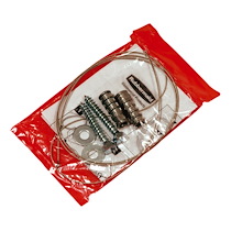 KIT DE FIXATION CENDRIER SUR PIED TUBE NOIR