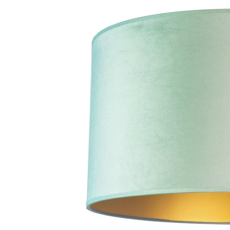 DUOLLA LAMPADAIRE GOLDEN ROLLER VERT MENTHE/DORÉ