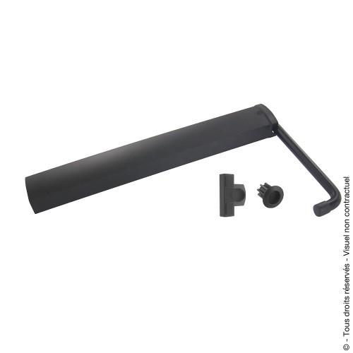 LOT DE 10 ARRÊTS DE VOLET - SYSTÈME DE VERROUILLAGE - DIAMÈTRE 14 MM - NOIR TORBEL