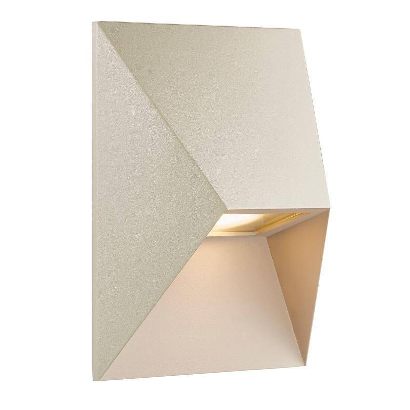 Nordlux Applique murale PONTIO 15 Aluminium Sablé, H.19 - IP54 - GU10 / Extérieur - marron 5704924010866_0