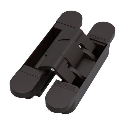 PAUMELLE INVISIBLE - MENUISERIE BOIS - H 120 MM - OMBRE NOIR ARGENTA