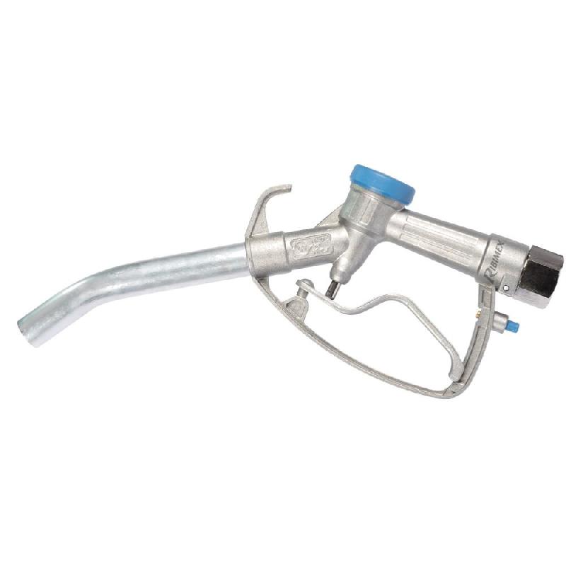 Pistolet aluminium PRPG121 - pour station pompe gasoil avec raccord tournant 1'' en laiton_0