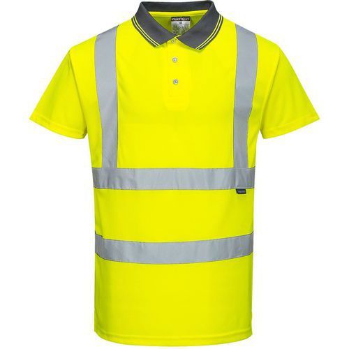 POLO HAUTE VISIBILITÉ À MANCHES COURTES S477 JAUNE 7XL - PORTWEST