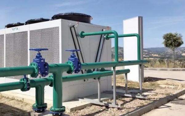 Tour de refroidissement adiabatique - Refroidisseur pour liquides industriels à fonctionnement à sec - PAD-V_0