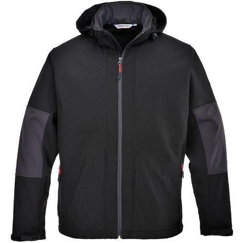 SOFTSHELL AVEC CAPUCHE (3 COUCHES) - PORTWEST