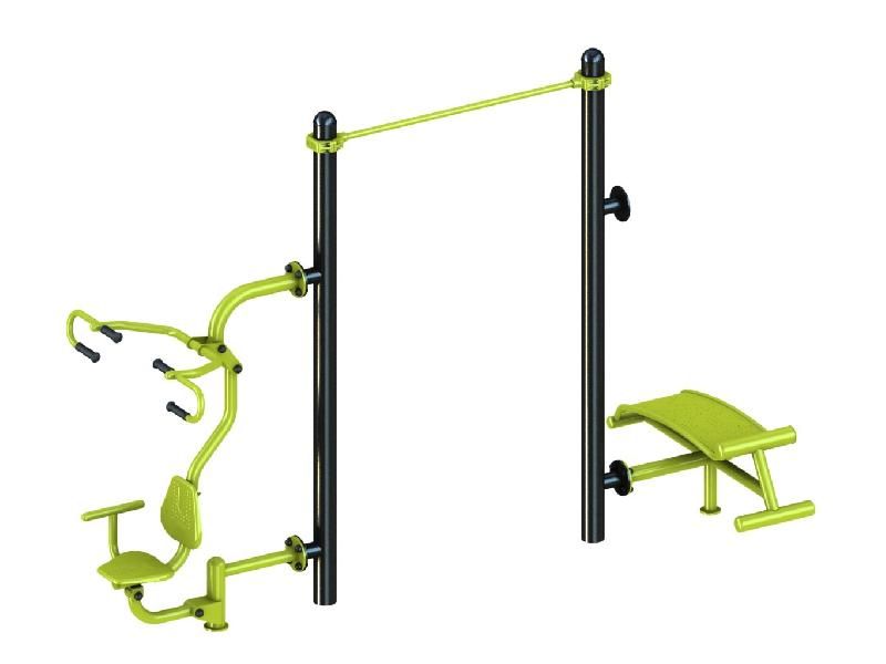 Station Combo 3-1 - Pull, Abdos et Barre de Traction_1