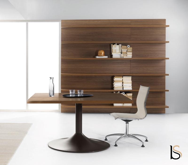 Table de réunion carrée Lithos - Dellarovere - Orme_0