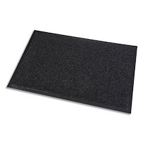 TAPIS D'ACCUEIL GRATTANT INTÉRIEUR ET EXTÉRIEUR EN PP NOIR, FORMAT 90 X 150 CM ÉPAISSEUR 10 MM