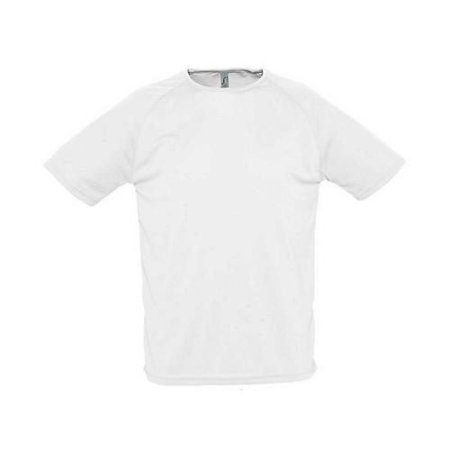 TEE-SHIRT PERSONNALISABLE UNI TECHNIC PES ADULTE BLANC
