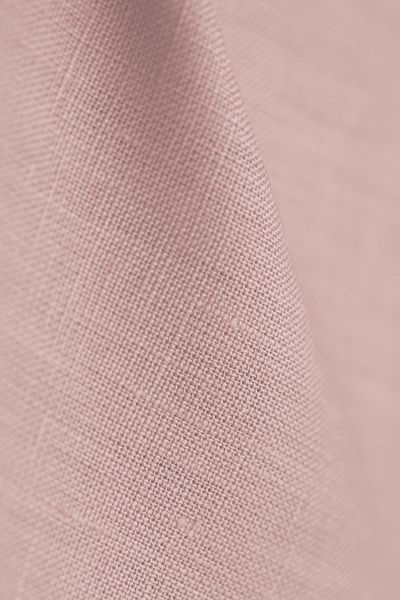 TISSU FIN 100% PUR LIN COLORIS VIOLINE