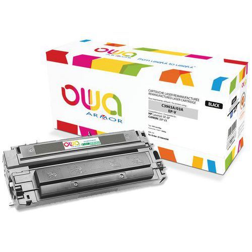 TONER REMANUFACTURÉ HP C3903A-CANON EP-V - NOIR