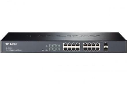TP-Link TL-SG2216 - Switch manageable 16 ports Gigabit + 2 SFP - VLAN 802.1Q et QoS avancé_0