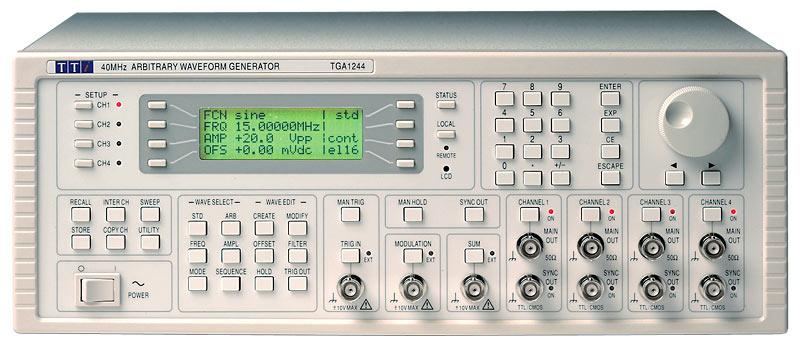 GÉNÉRATEUR ARBITRAIRE 16MHZ (40MHZ ARB), 4 VOIES, 40MÉCH/S - TTITGA1244