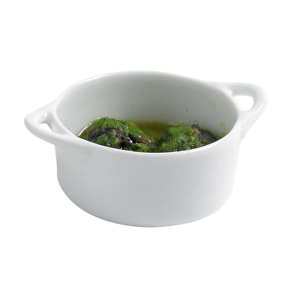 VERRINE APÉRO RONDE PORCELAINE 9.5CM - SET DE 3 - COSY & TRENDY - APERO