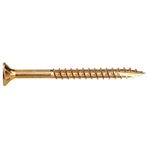 VIS BOIS ROCKET FILET PARTIEL ACIER 6X100/70 - ROCKET
