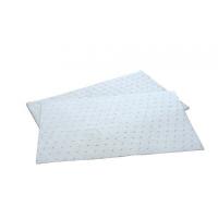 100 FEUILLES ABSORBANTES 50X40 - BLANC- POUR HUILES ET HYDROCARBURES