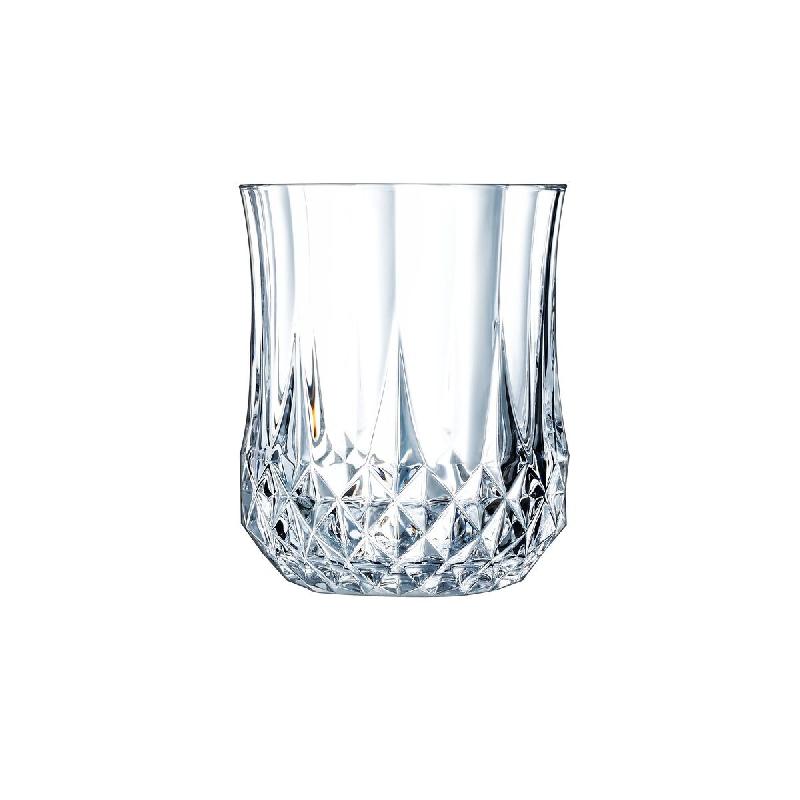 4 verres bas 23 cl Longchamp- Cristal d'Arques - transparent 883314988284_0