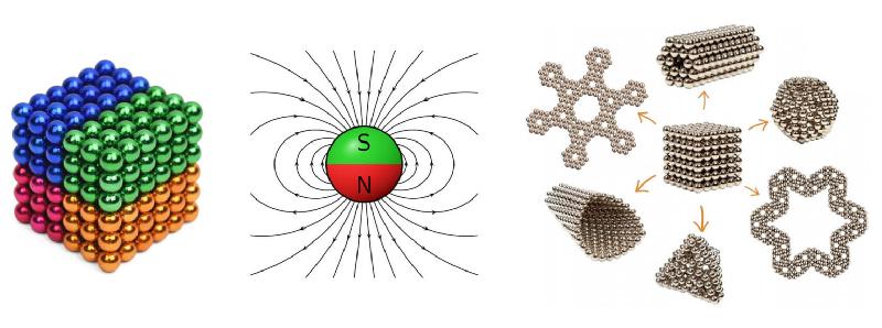 Aimant sphérique - SDM Magnetic - boule magnétique en différentes tailles et couleurs_0