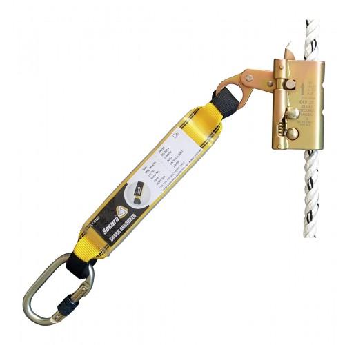 ANTICHUTE COULISSANT STOP CHUTE - ABSORBEUR D'ÉNERGIE - SANS CORDAGE LEVAC