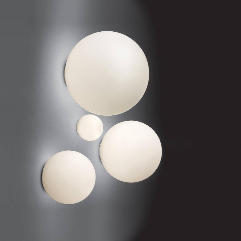 ARTEMIDE DIOSCURI APPLIQUE MURALE, IP65, Ø 42 CM