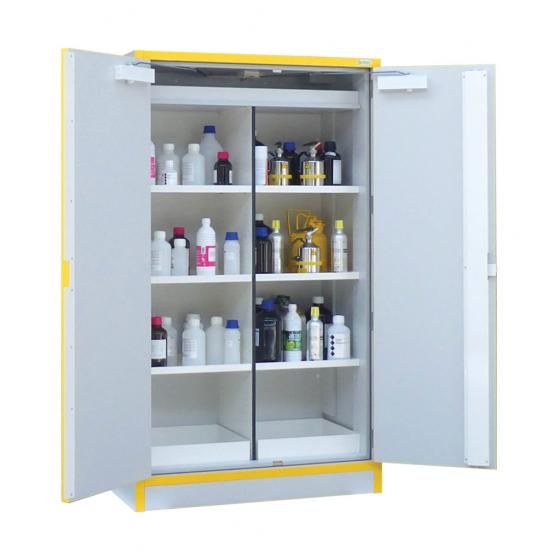 As302p2c - armoire de sécurité pour produits inflammables - delahaye - capacité 2 x 120 l_0