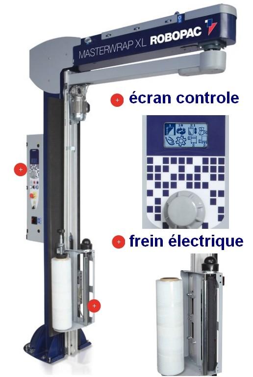 Banderouleuse masterwrap bras tournant frein électrique_0