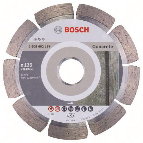 BOSCH 1 DISQUES À TRONÇONNER DIAMANTÉS STANDARD FOR CONCRETE