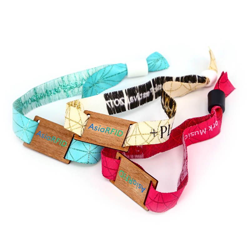 Bracelet RFID en tissu - Shenzhen Xinyetong Technology - Ntag215 - couleurs et styles variés_0