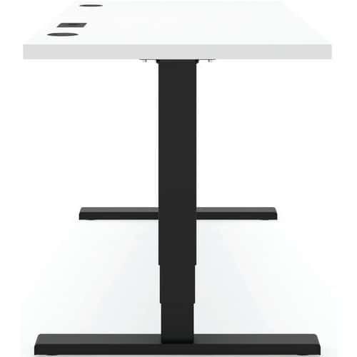 BUREAU PREMIUM RÉGLABLE ELEMENTS SOLID 2000 - GRIS - NOIR - ACTIFORCE