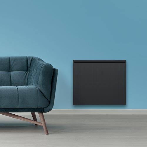 CHAUFELEC ELISE RADIATEUR À INERTIE FONTE HORIZONTAL GRIS 1000W - BJN1983FDHS - CHAUFELEC