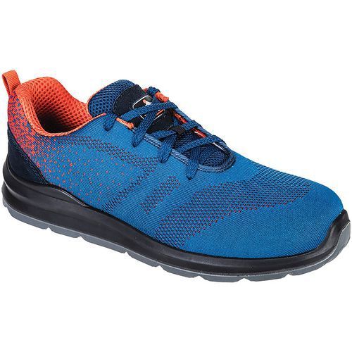CHAUSSURE DE SÉCURITÉ BASSE AIRE S1P FT25 BLEU/ORANGE 38 - PORTWEST