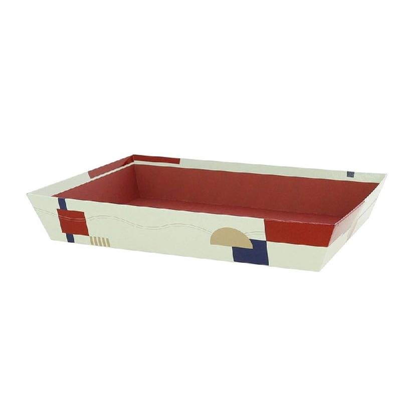 Corbeille carton rectangle 