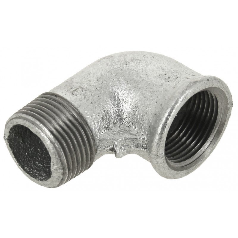 COUDE MÂLE-FEMELLE 90° GALVA 92 - 33/42 - VIRFOLLET- 09205006