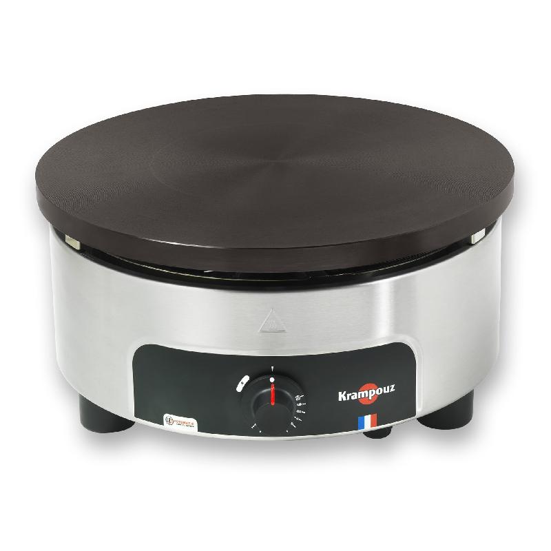 Crêpière billig à gaz professionnelle - 1 plaque - châssis rond - gamme confort - thermostat sécurité - diamètre 35 cm - CTRH3MA-KR_0