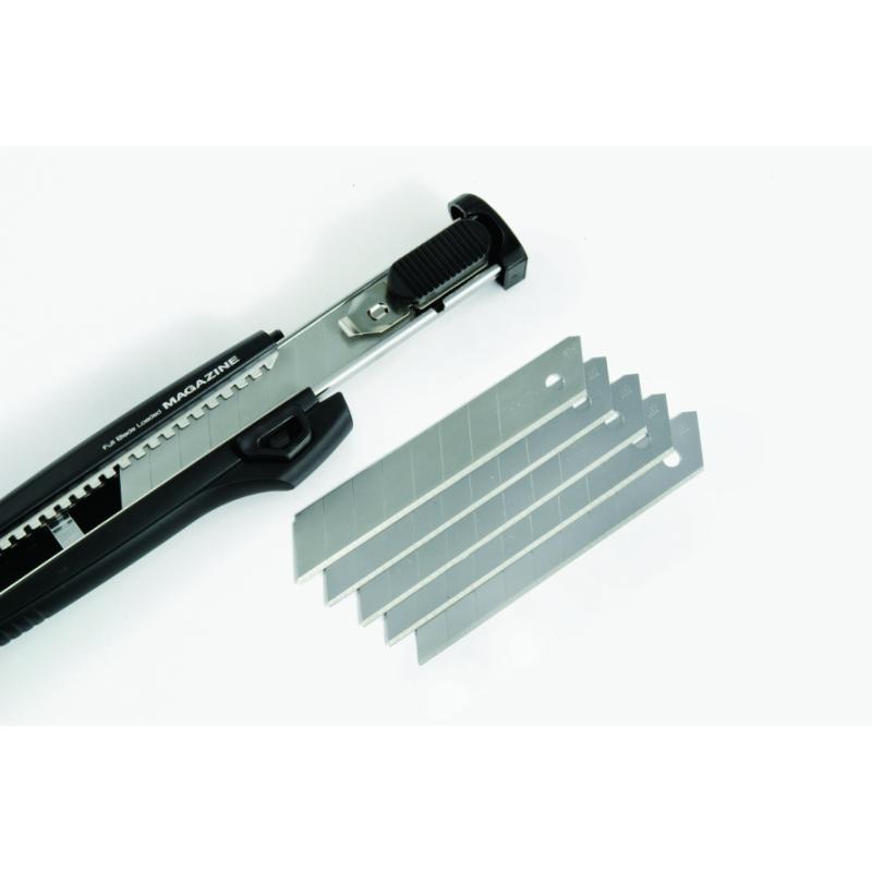 Cutter aluminist 18 mm avec chargeur de remplacement automatique des lames  par 4 pièces_0
