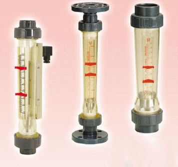 Débitmètre à flotteur économique en plastique technique pour gaz et liquides DN15 à DN80 Série PT/PTM PS/PSM_0
