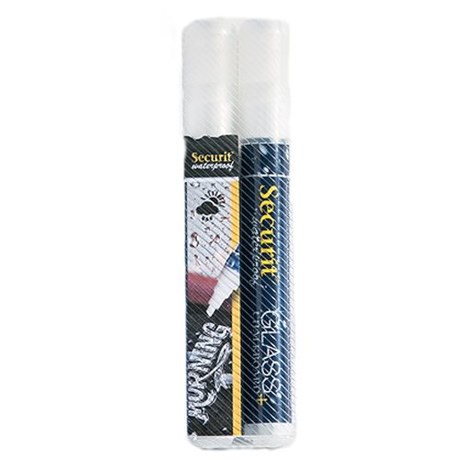 FEUTRE CRAIE BLANC WATERPROOF POINTE 7-15 MM