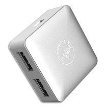 HUB CUBE 4 PORTS USB 2.0 ARGENT ML301655 - LOT DE 2