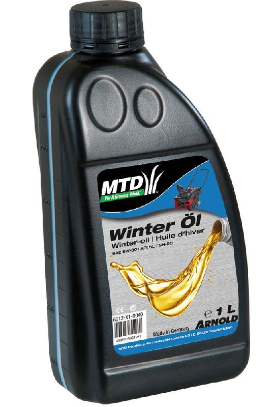 Huile moteur multigrade SAE 5W-30 pour fraises à neige - bidon de 1 litre_0