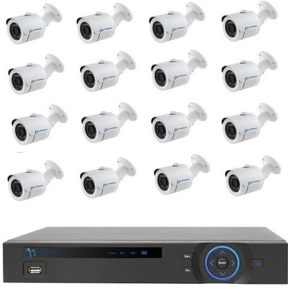 Kit de surveillance professionnel hdcvi 16 caméras 1.3 mégapixels_0
