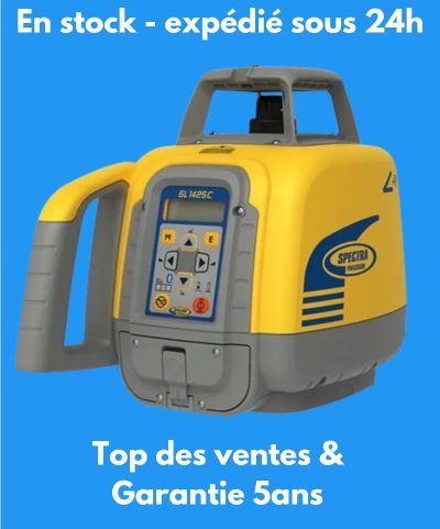 Laser double pente à nivellement automatique, robuste et rentable  - SPECTRA GL1425C_0