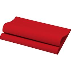 METRO PROFESSIONAL Serviettes Airlaid, 40 x 40 cm, 1/4 de pli, 4 plis, rouge, 60 pièces - rouge textile 1875_0