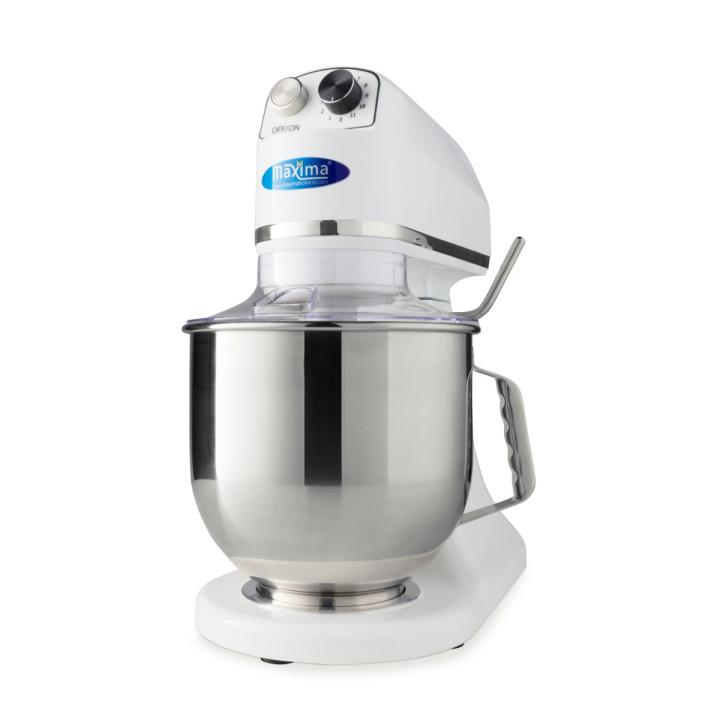 Mixer planétaire professionnel 7 L - 11 vitesses, 2 kg de pâte - blanc_0